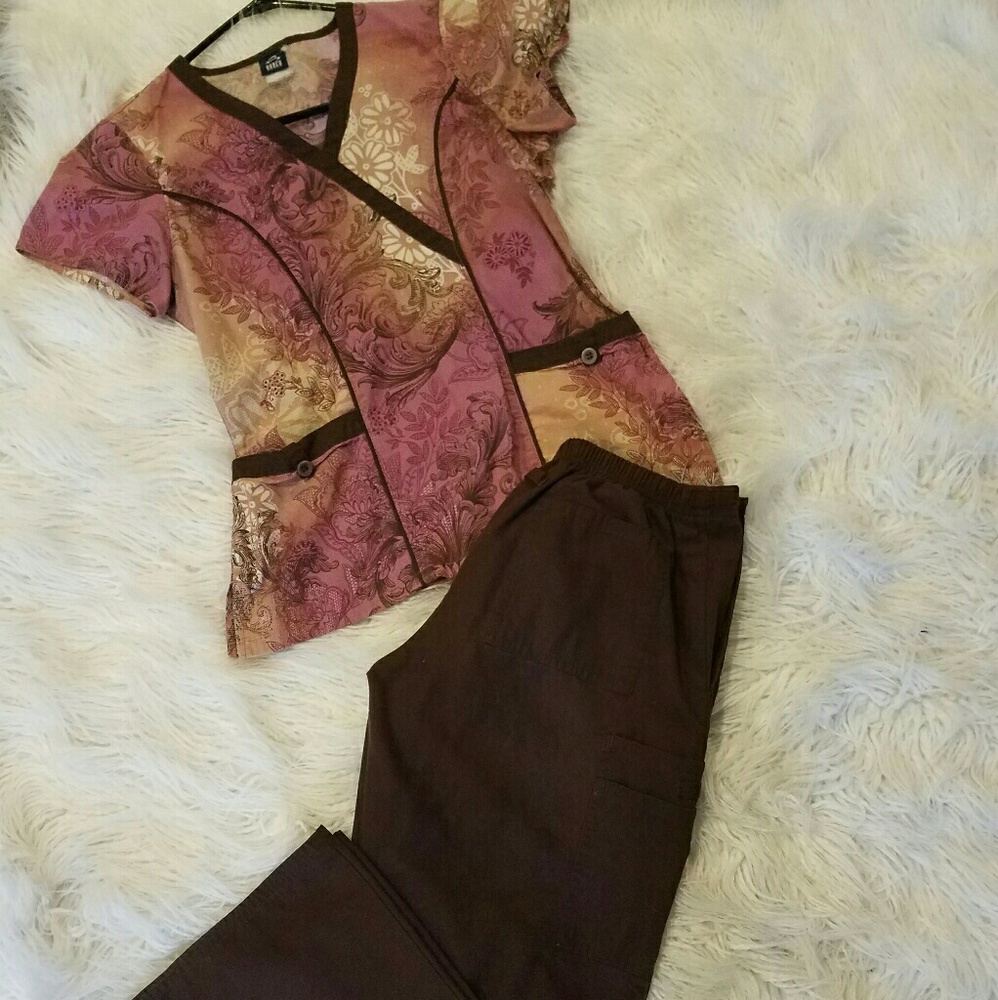 Womens xs scrub set